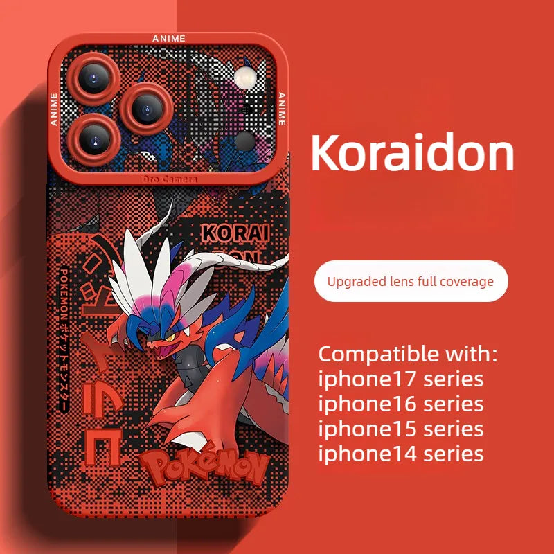 Pokemon Silicone Anime Phone Case for iPhone