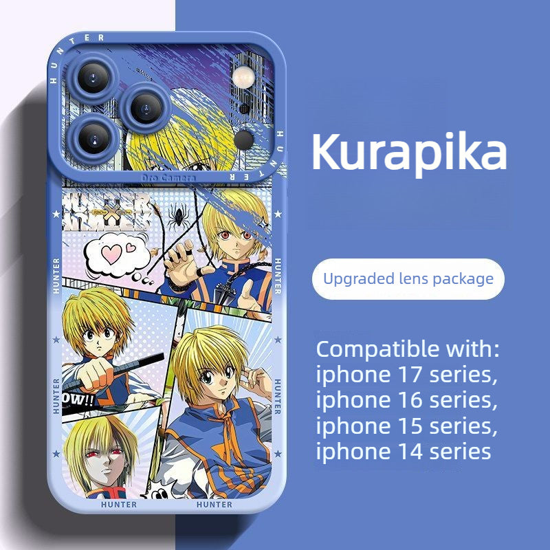 Funda de silicona para teléfono con el anime Death Note Nate River