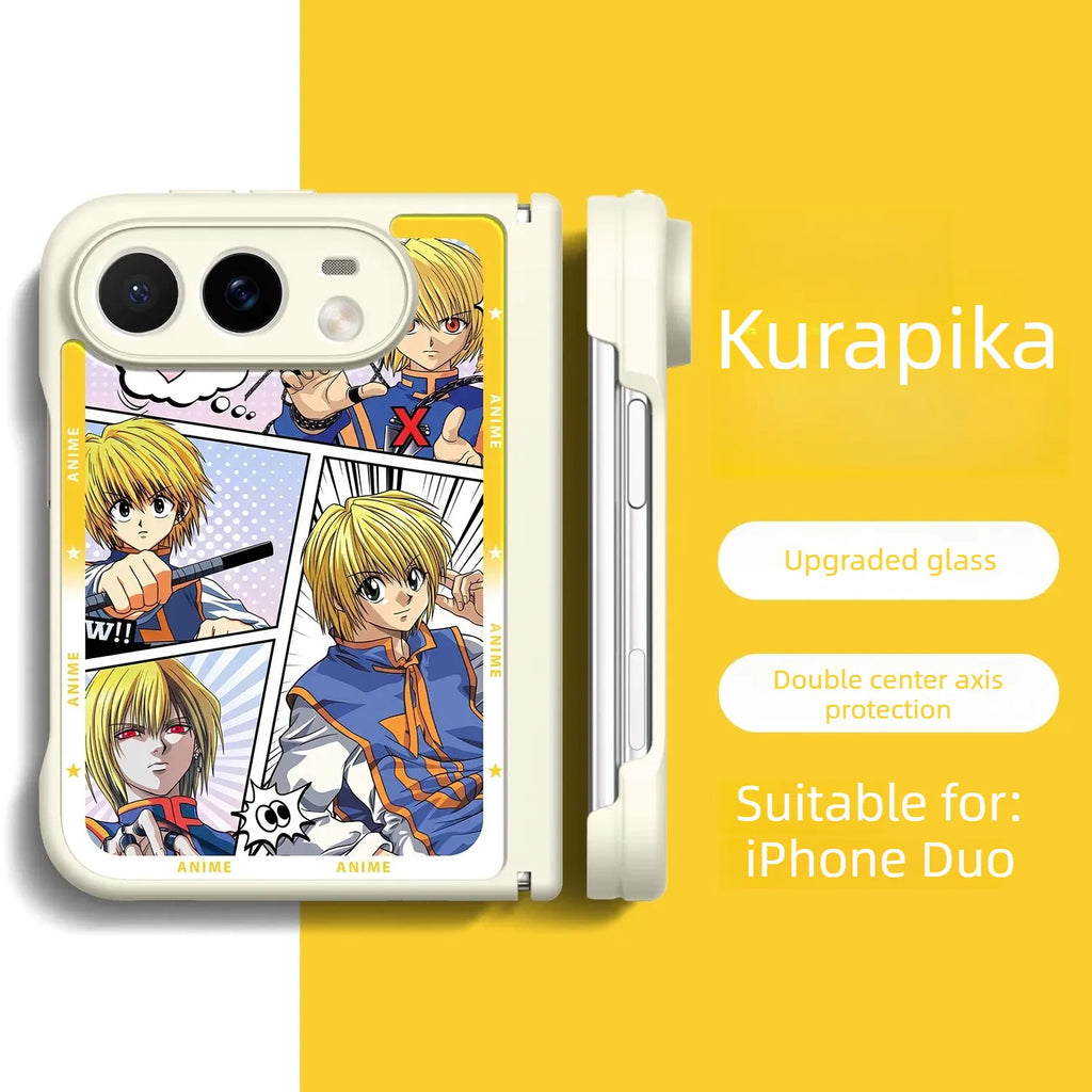 HUNTER×HUNTER Anime iPhone Duo Magsafe Case Glass Magsafe Phone Cases