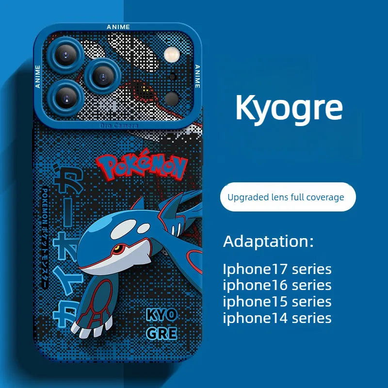 Pokemon Silicone Anime Phone Case for iPhone