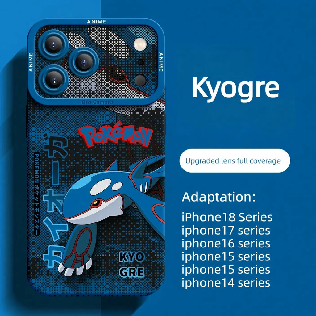 Pokemon Silicone Anime Phone Case for iPhone