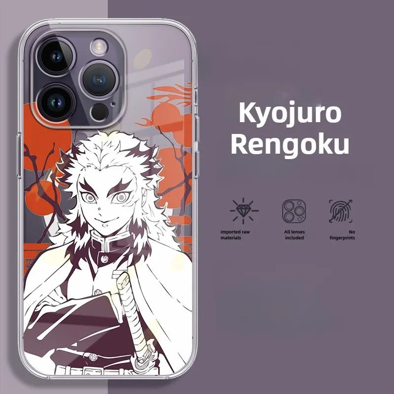 Demon Slayer Clear Magsafe Phone Case