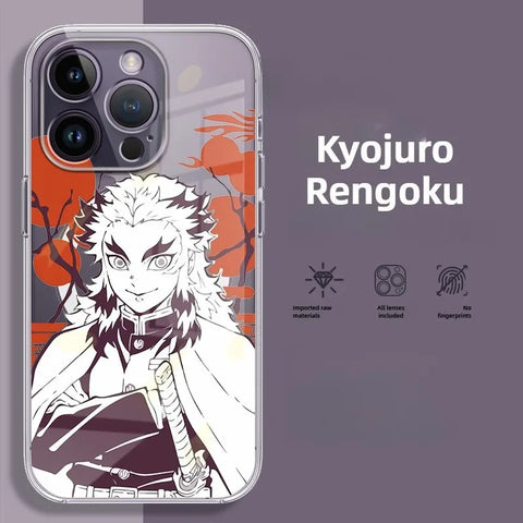 Demon Slayer Clear Magsafe Phone Case