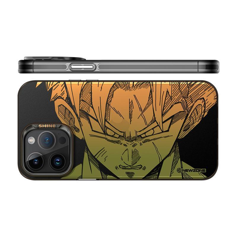 Laser Dragon Ball Saiyan Goku Vegeta Phone Case - HelloAnimeCases