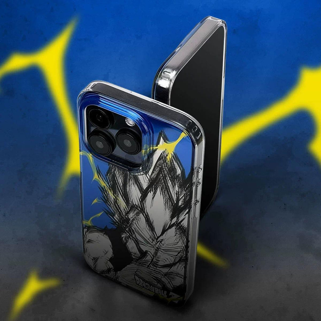 Laser Mirror Super Vegeta Anime Phone Case - HelloAnimeCases