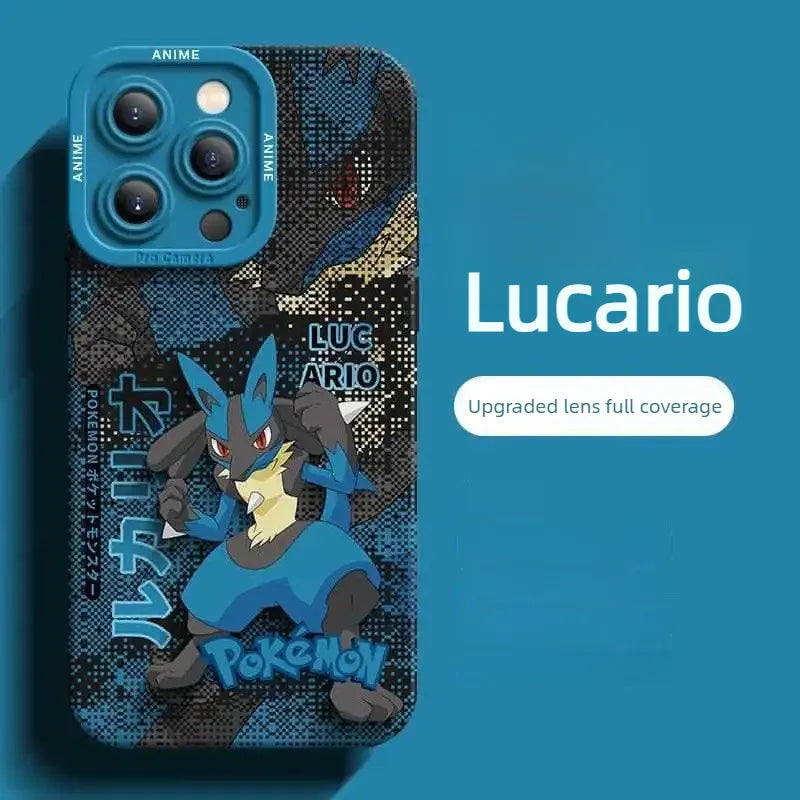 Pokemon Silicone Anime Phone Case for iPhone