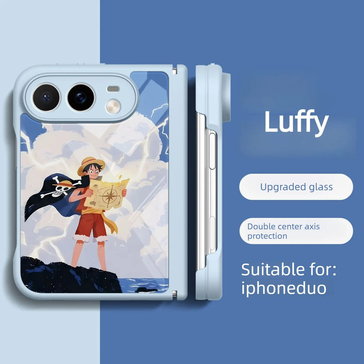 ONE PIECE Luffy Apple iPhone Duo Case Magsafe Phone Case