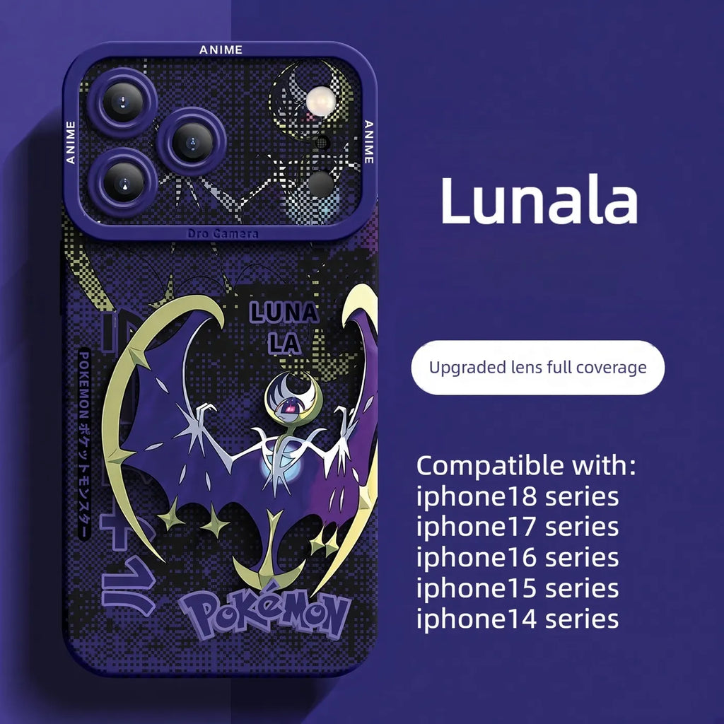 Pokemon Silicone Anime Phone Case for iPhone