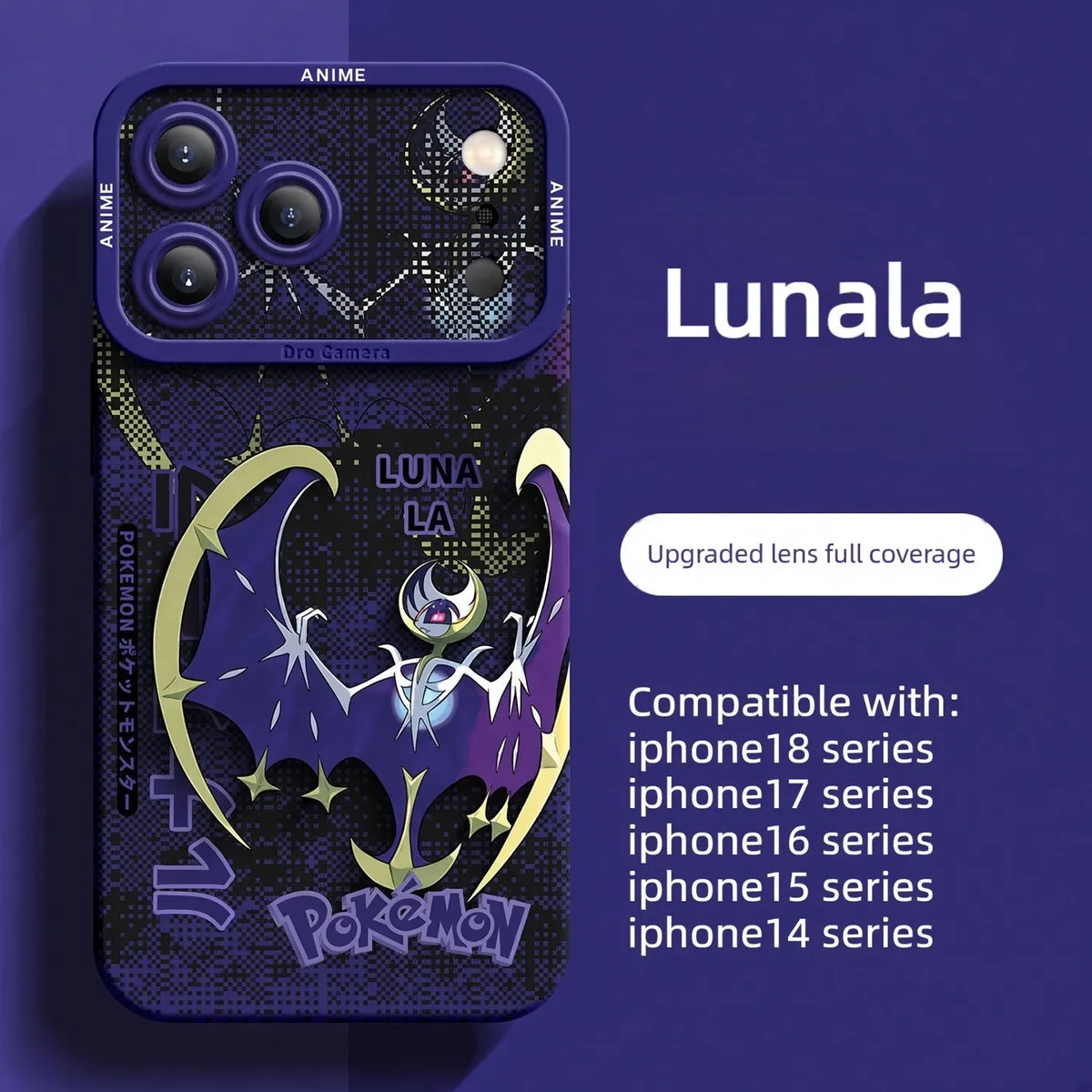 Pokemon Silicone Anime Phone Case for iPhone