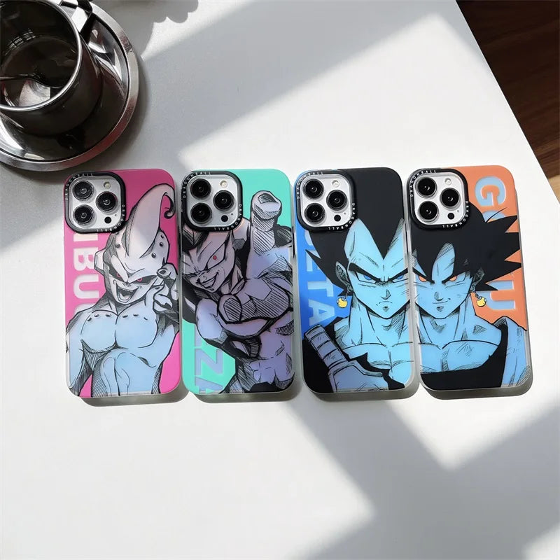 Anime Z Gokus Laser Phone Case For iPhone