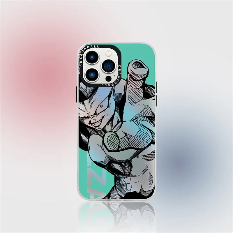 Anime Z Gokus Laser Phone Case For iPhone