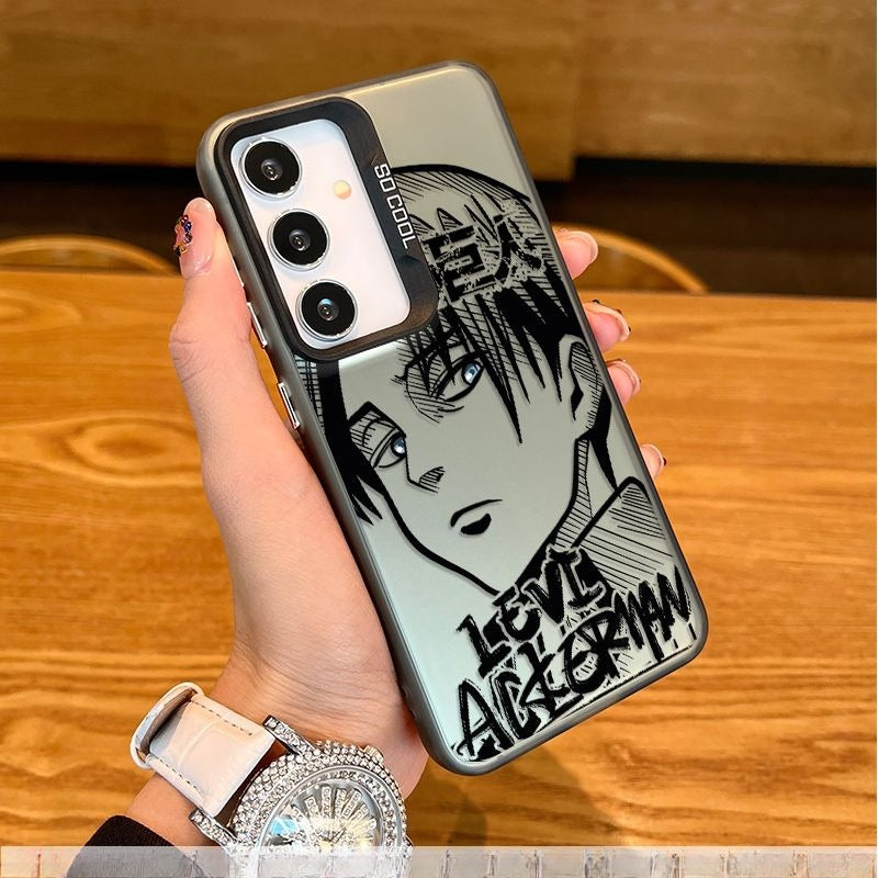 Attack on Titan Captain Levi Matte Phone Cover for The Samsung Galaxy