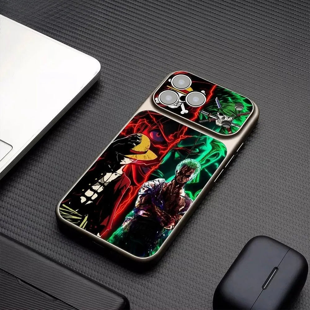 One Piece Luffy & Zoro Anime Matte Magsafe Phone Case Cover for Apple iPhone
