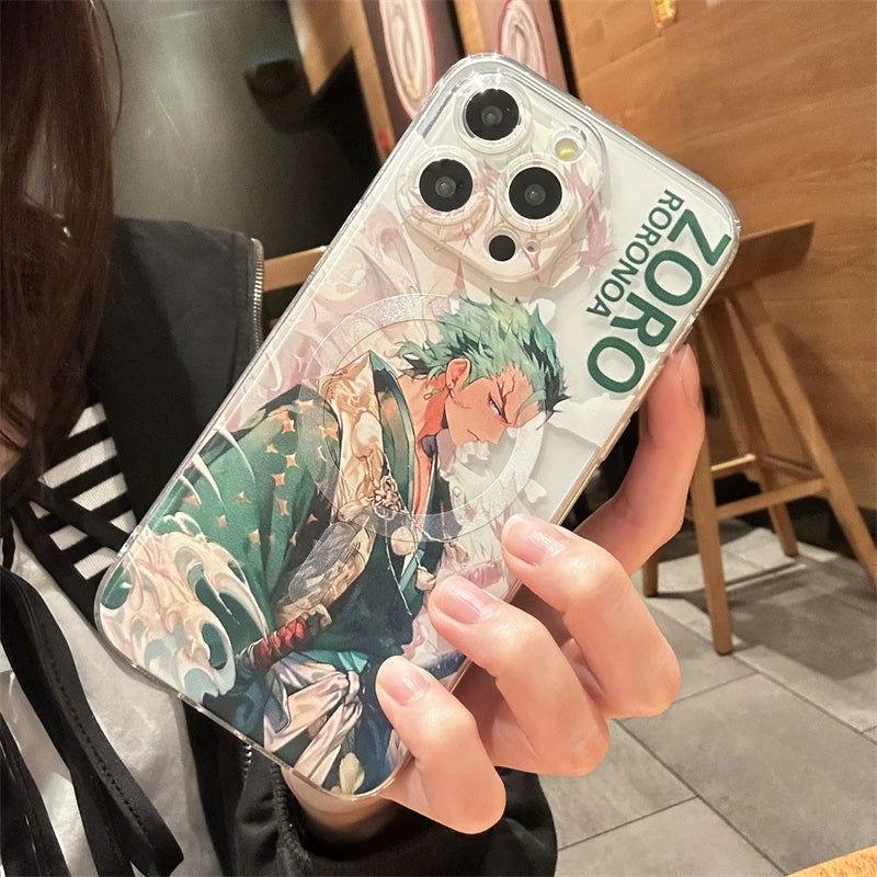 Magsafes Luffy Zoro iPhone Case - HelloAnimeCases