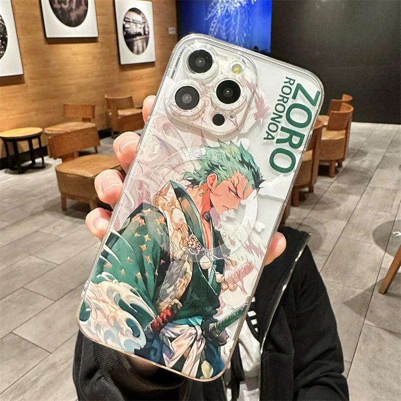 Magsafes Luffy Zoro iPhone Case - HelloAnimeCases