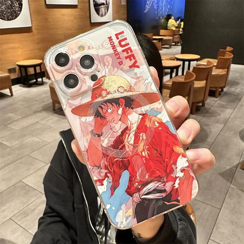 Magsafes Luffy Zoro iPhone Case - HelloAnimeCases
