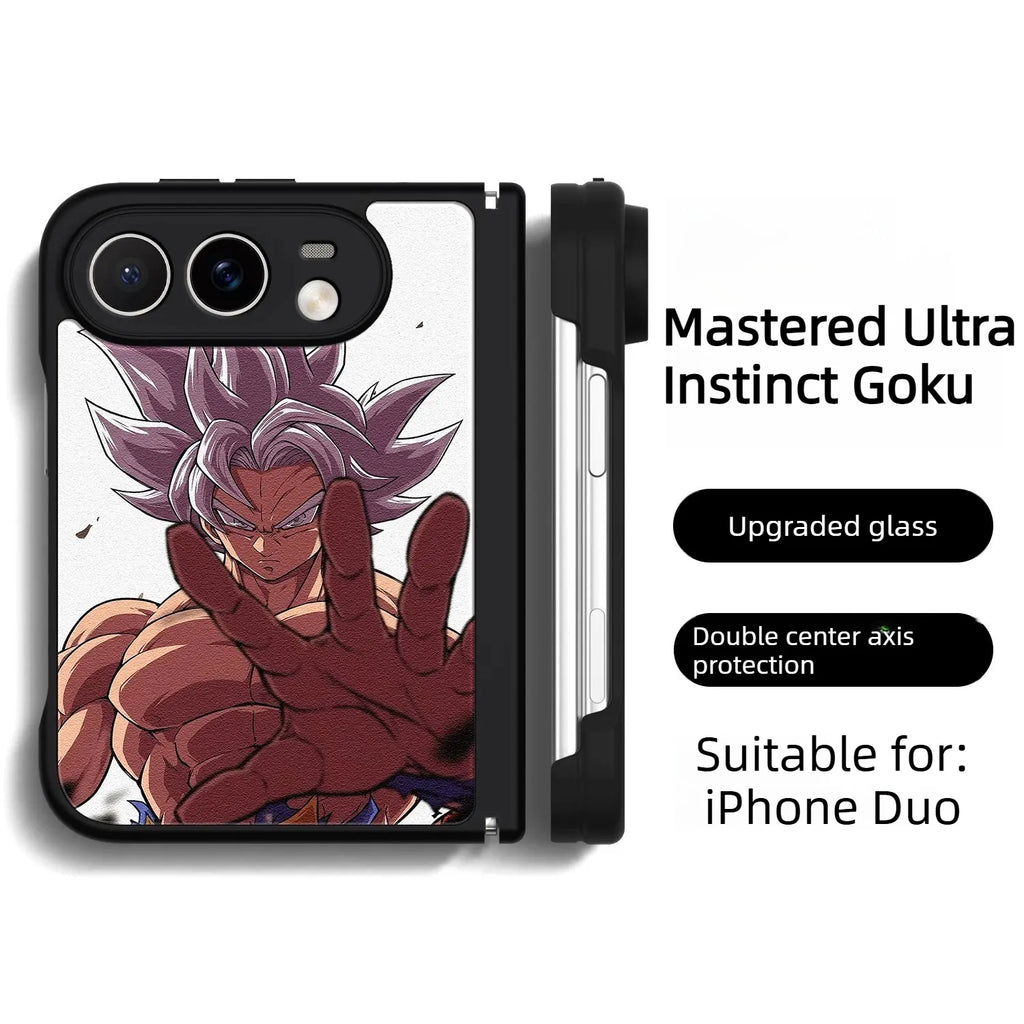 Dragon Ball Son Goku Anime iPhone Duo Case Glass Magsafe Phone Case