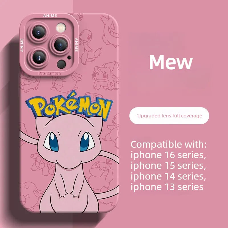 Pokemon Silicone Apple Phone Case Cover
