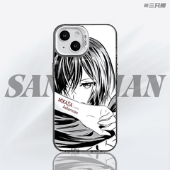 Mikasa Ackerman Mobile Matte Phone Case