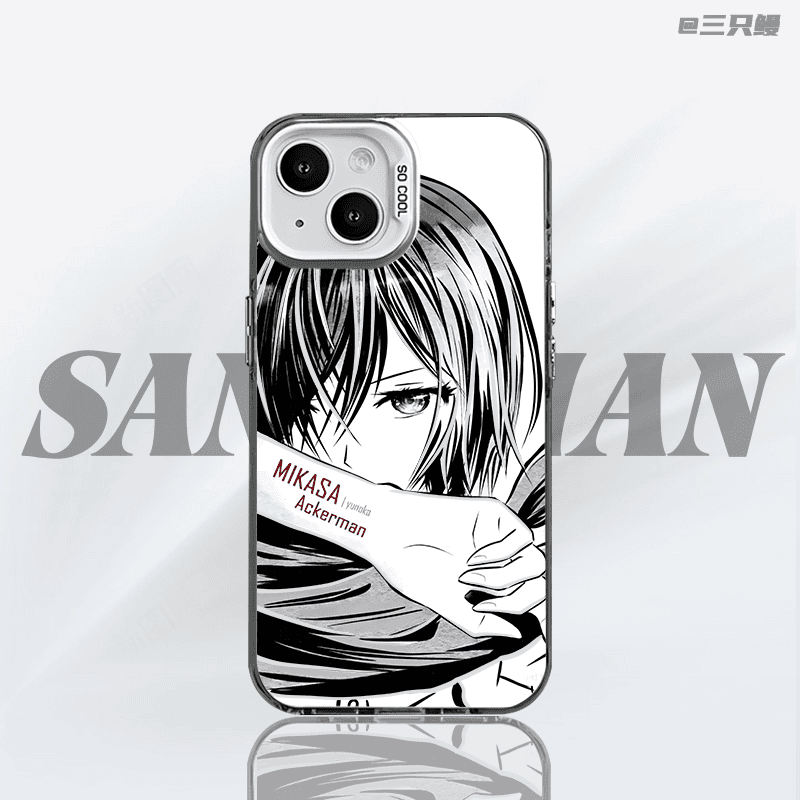 Mikasa Ackerman Phone Case Matte - HelloAnimeCases