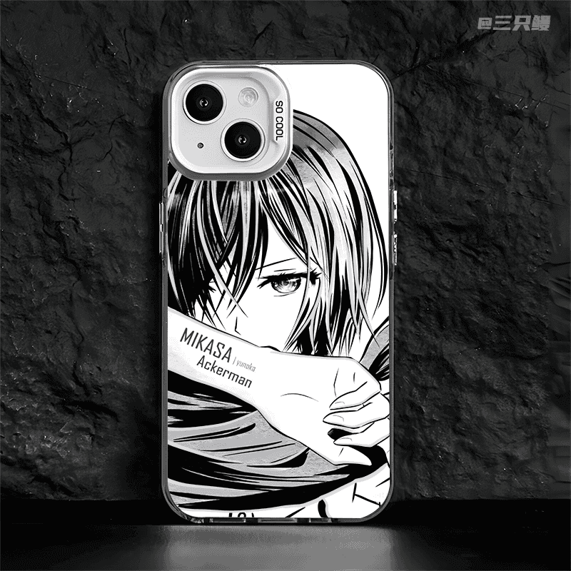 Mikasa Ackerman Phone Case Matte - HelloAnimeCases