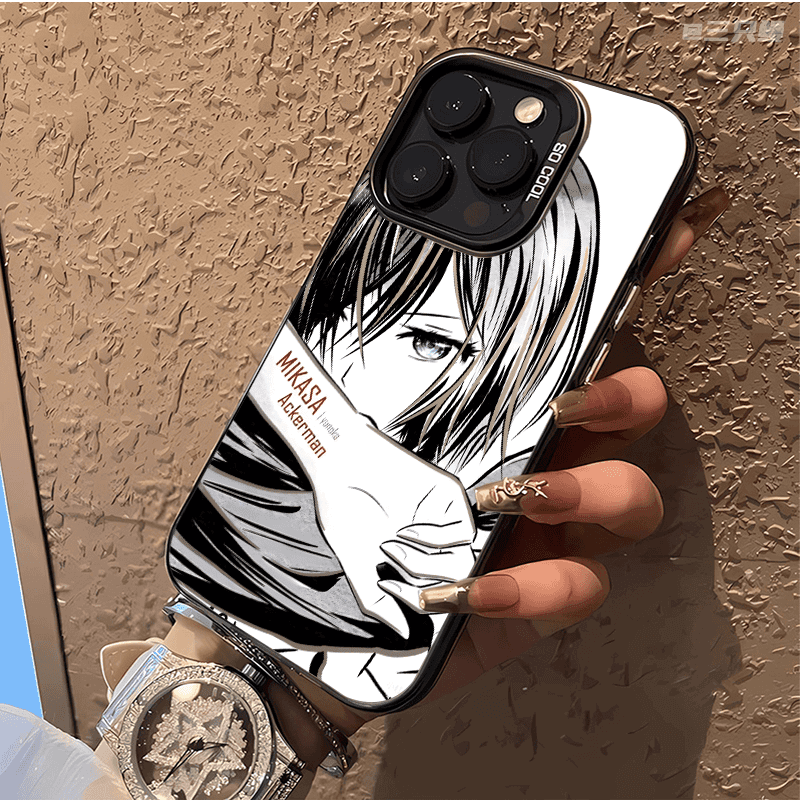 Mikasa Ackerman Phone Case Matte - HelloAnimeCases
