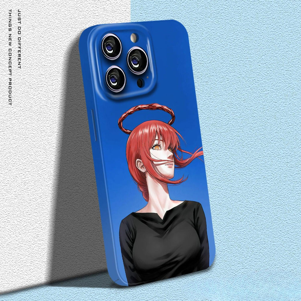 Minimalist Style Chainsaw Man Makima Case iPhone - HelloAnimeCases