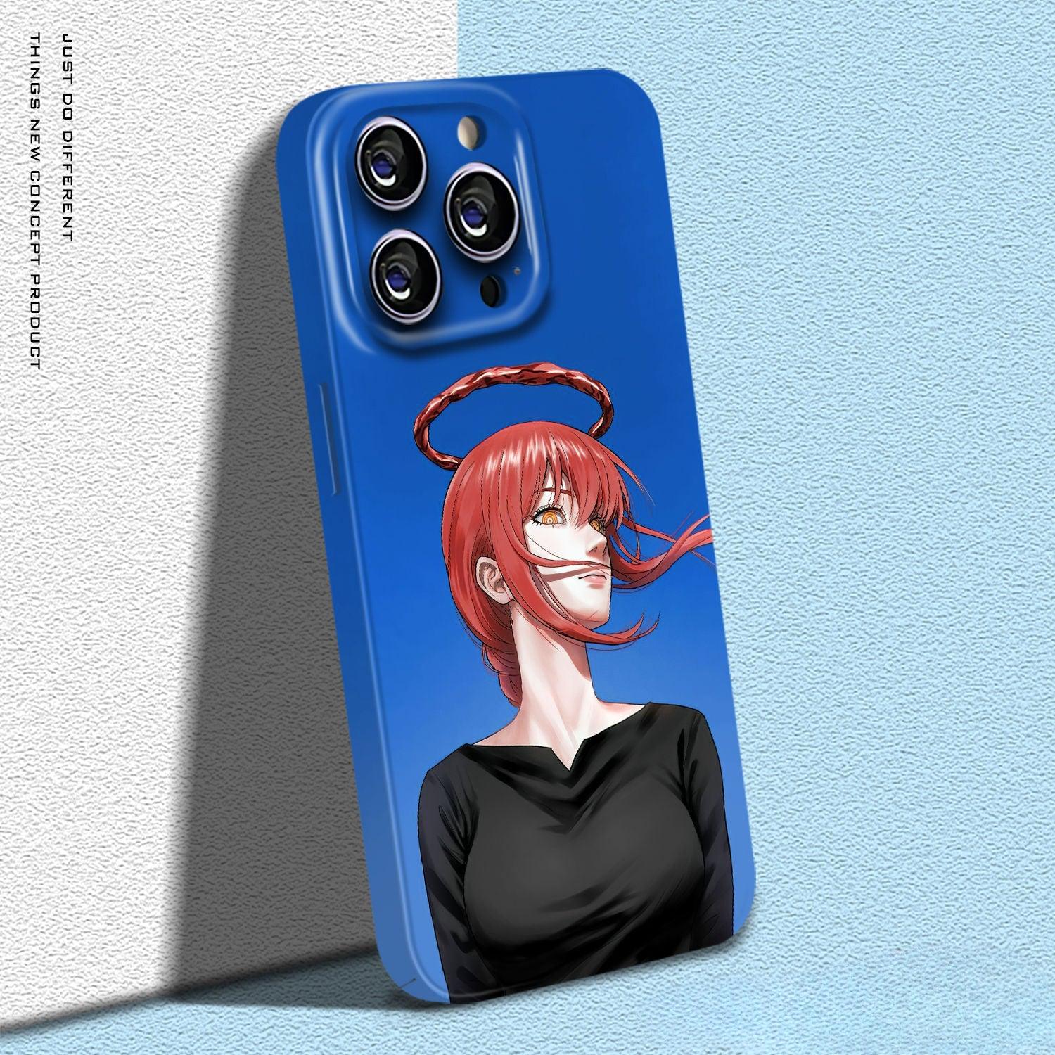 Minimalist Style Chainsaw Man Makima Case iPhone - HelloAnimeCases