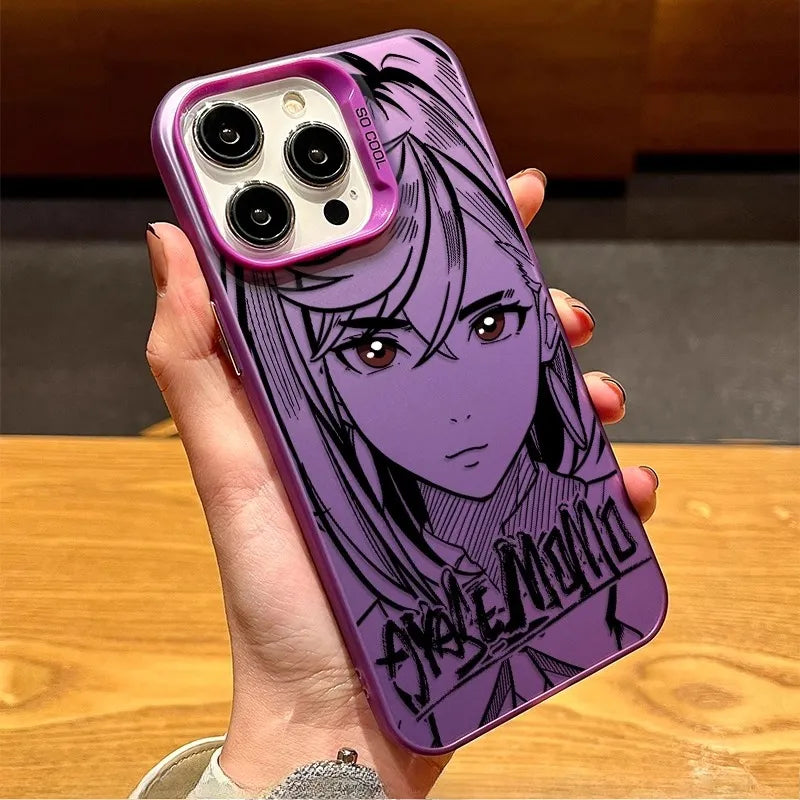 Funda de anime Dandadan para iPhone