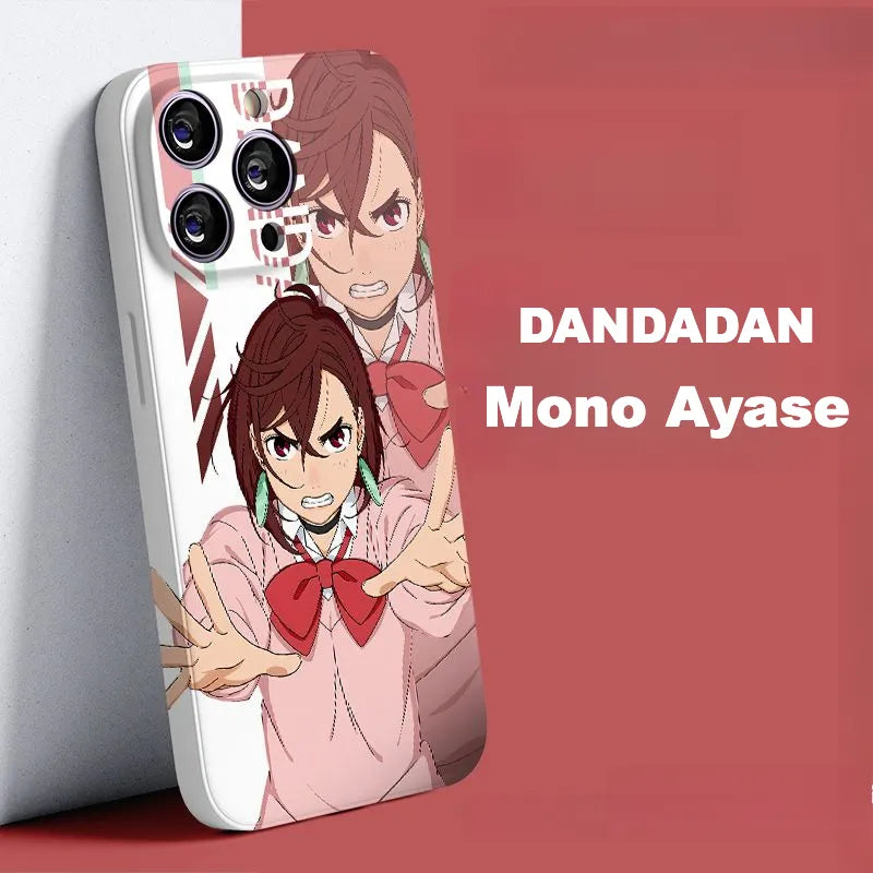 Anime Dandadan Mono Ayase Hard Phone Case For iPhone Series Anime Dandadan Mono Ayase Hard Phone Case For iPhone Series