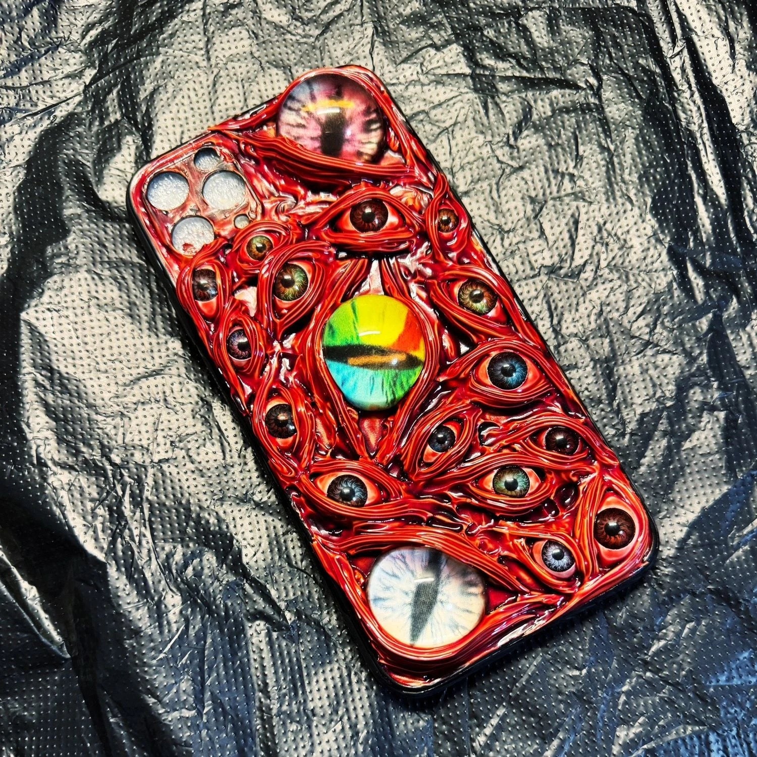 Anime Jujutsu Kaisen Satoru Gojo Funda para teléfono serie iPhone 17