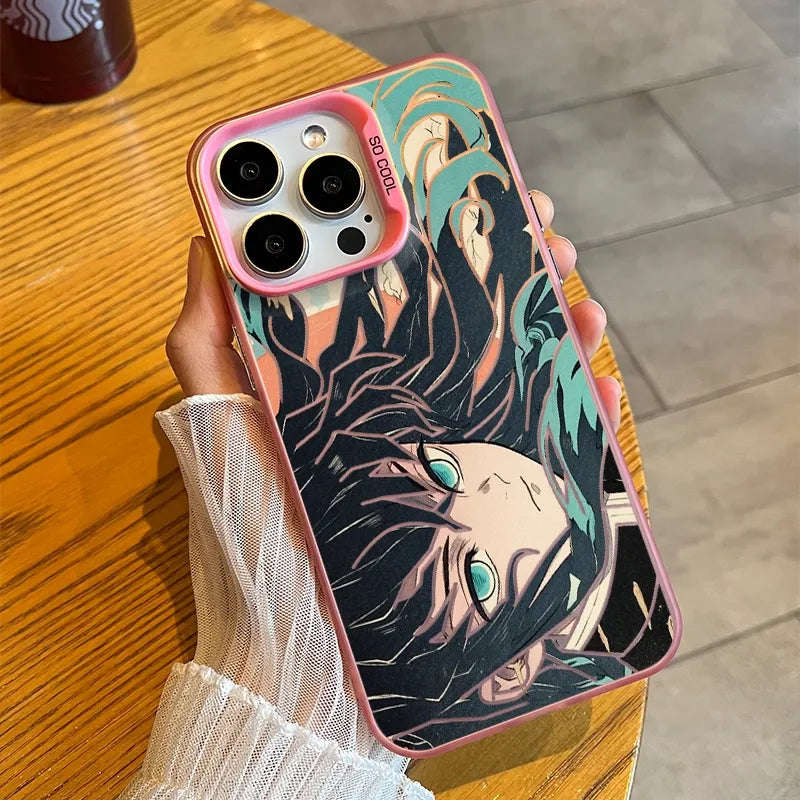 Demon Slayer Muichiro Tokito Phone Case TPU Anime Case Demon Slayer Muichiro Tokito Phone Case TPU Anime Case