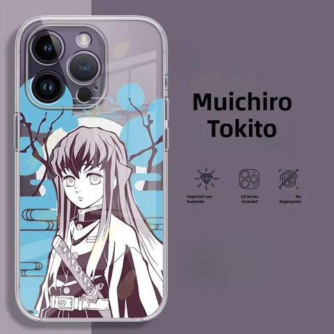 Demon Slayer Clear Magsafe Phone Case