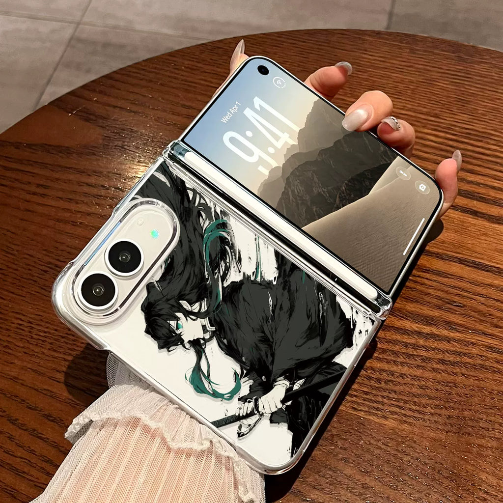 Demon Slayer Muichiro Tokito Clear iPhone Duo Magsafe Phone Case