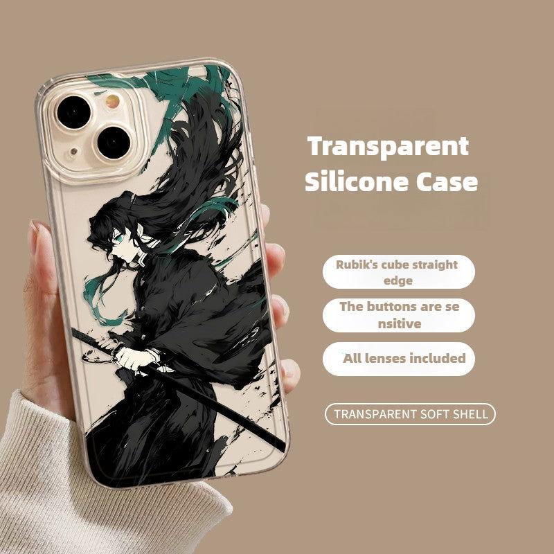 Muichiro Tokito Clear Phone Case - HelloAnimeCases