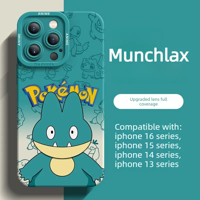 Pokemon Silicone Apple Phone Case Cover