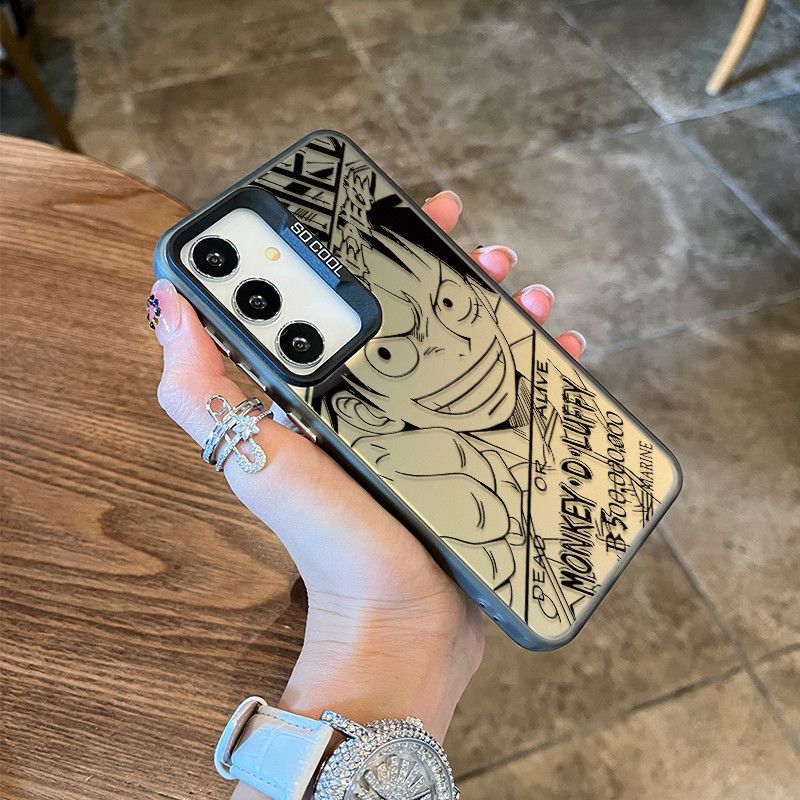 One Piece Luffy Shockproof Samsung Flip Phone Cases