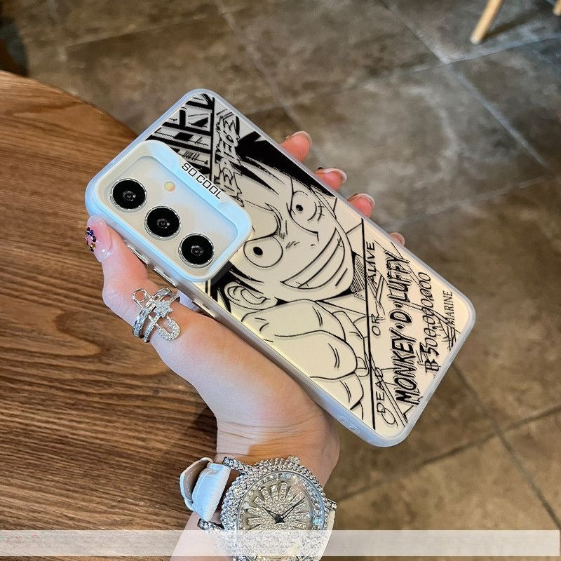 One Piece Luffy Shockproof Samsung Flip Phone Cases