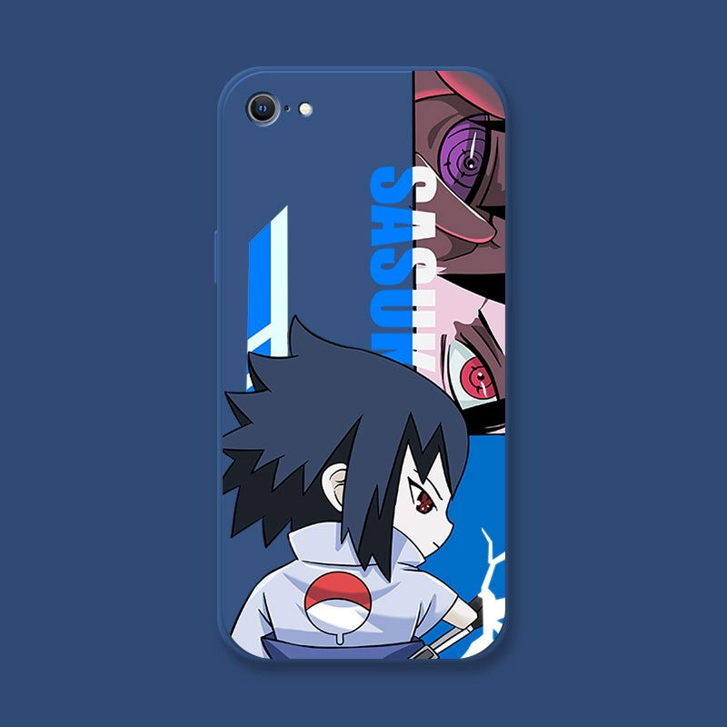 Naruto Apple Liquid Soft Silicone Phone Case