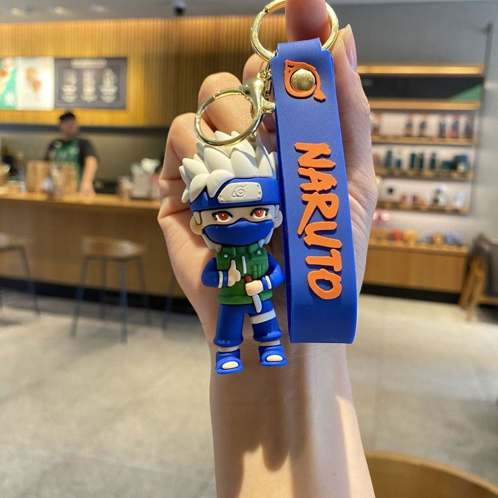 Naruto Keychain Naruto Kaka Cartoon Doll Car Key Chain - HelloAnimeCases