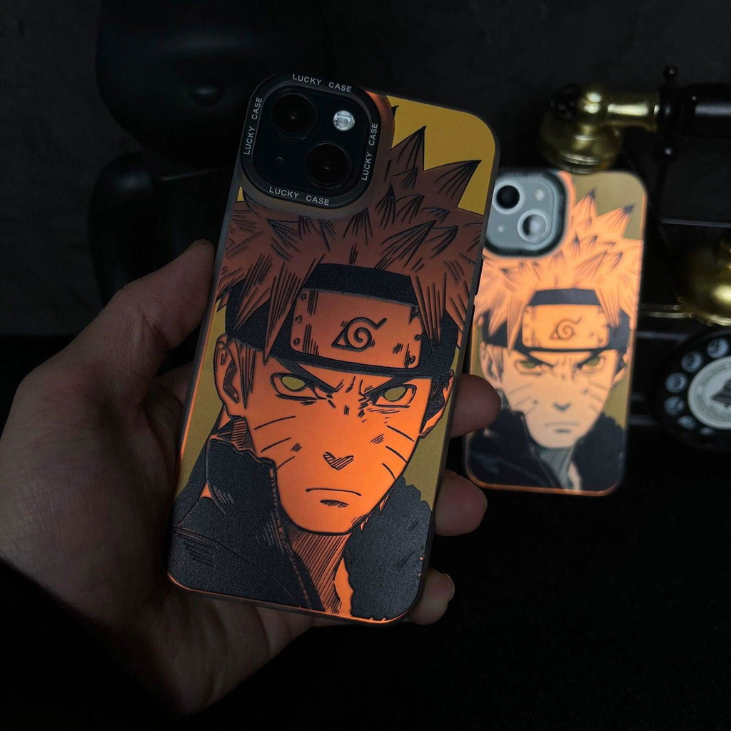 Naruto Laser Phone Case For iPhone - HelloAnimeCases