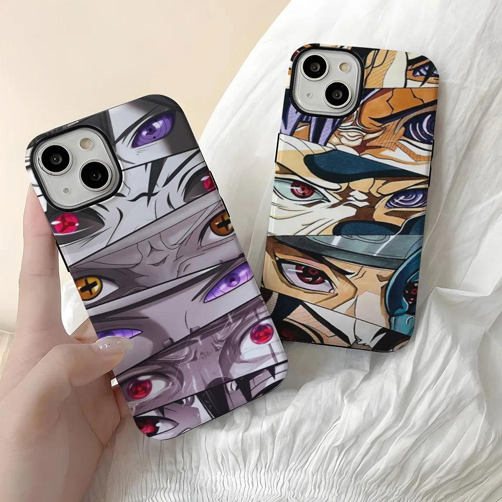 Naruto Phone Case for Iphone Series Double Layer Film Case - HelloAnimeCases
