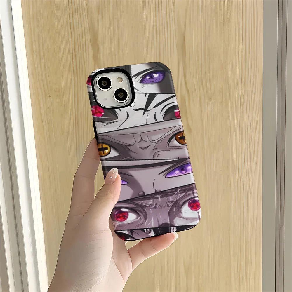 Naruto Phone Case for Iphone Series Double Layer Film Case - HelloAnimeCases