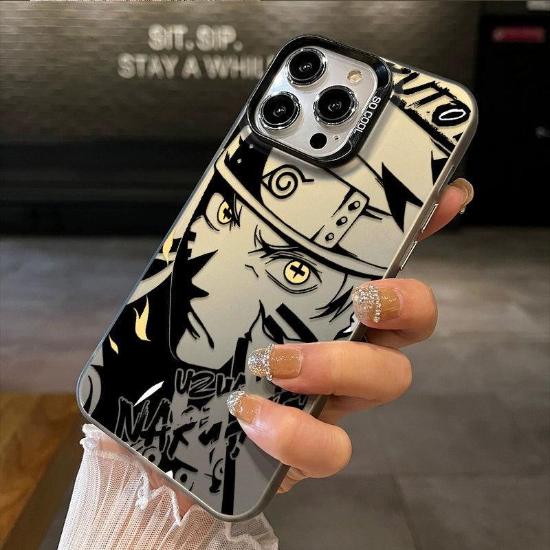Naruto Sasuke Hard Phone Case For iPhone - HelloAnimeCases