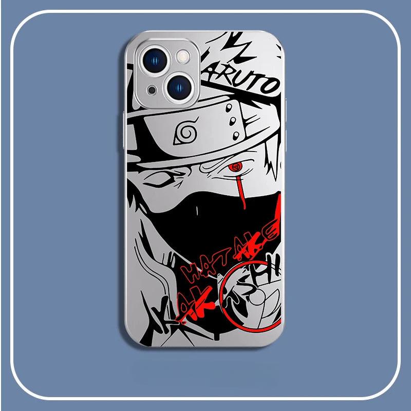 Naruto Sasuke Premium Electroplated Phone Cases - HelloAnimeCases