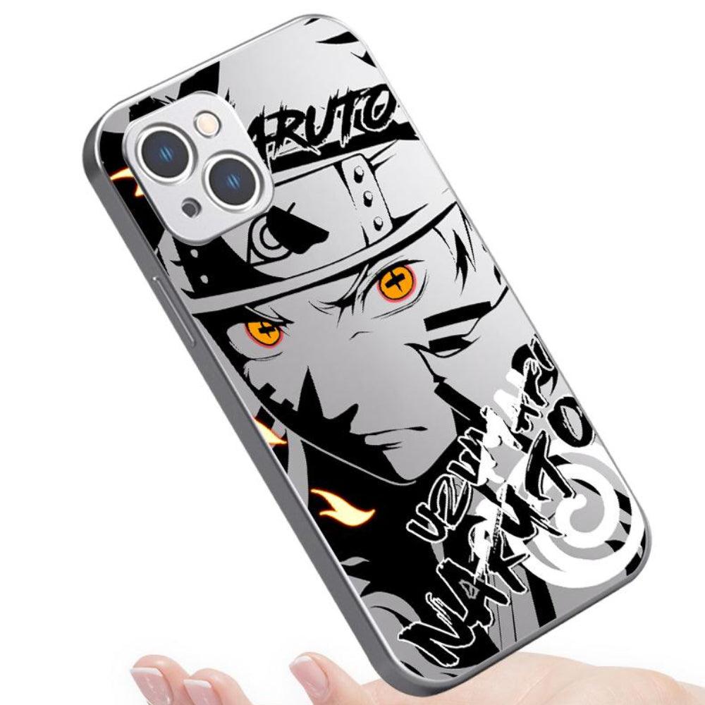 Naruto Sasuke Premium Electroplated Phone Cases - HelloAnimeCases