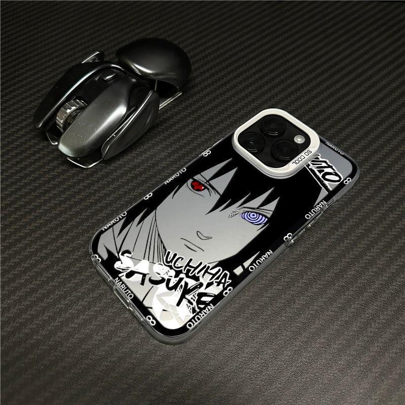 Naruto Uchiha Sasuke Phone Case Electroplating - HelloAnimeCases