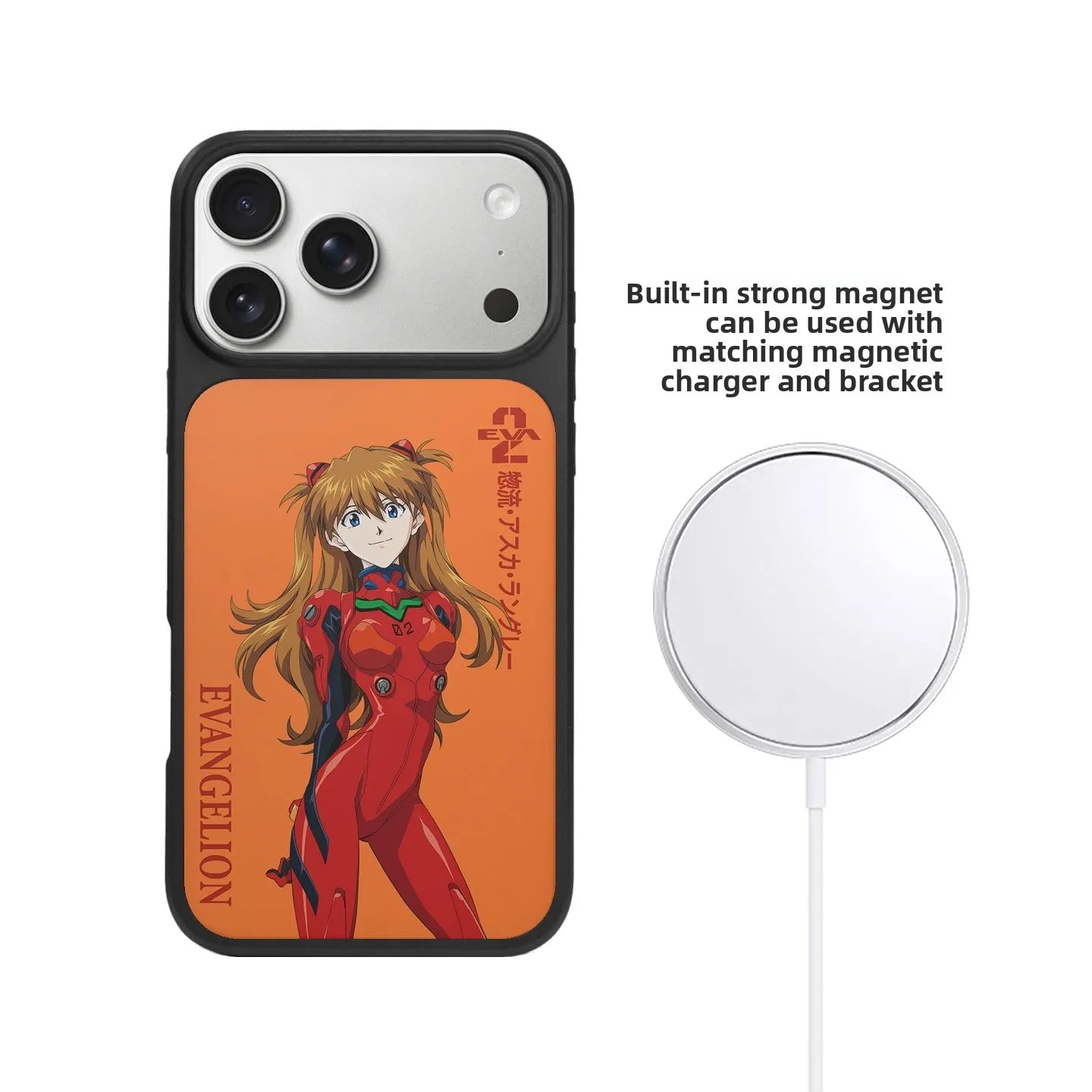 Neon Genesis Evangelion Anime Magsafe Phone Case Cover