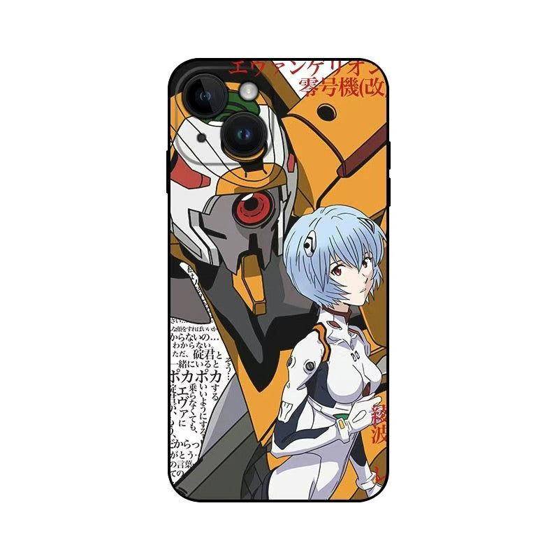 Neon Genesis Evangelion TPU Phone Case - HelloAnimeCases