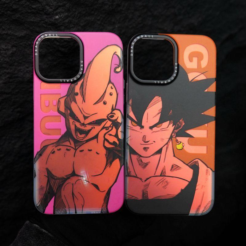 New Dragon Ball Saiyan Laser Anime Phone Case for Iphone Series - HelloAnimeCases